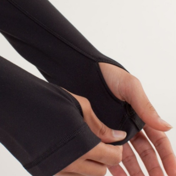 Lululemon Forme Striped Black Purple Jacket Size 12 Zip Front Lulu - Picture 3 of 13